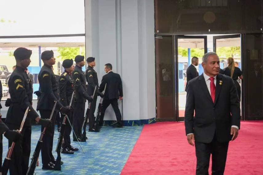 Prime Minister Briceño attends Presidential Ceremony in Panama