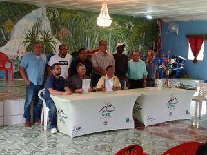 GOB-MED/RRB Signs Contract for the Upgrading of 3.9 miles of Farm Feeder Road in Trio Village, Toledo District