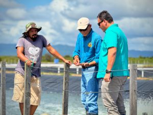 Minister Osmond Martinez commends innovation and sustainability in agriculture during visits to Royal Mayan Shrimp Farm and Banana Growers Association