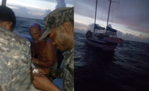 Belize Coast Guard rescues injured US sailor after tropical storm