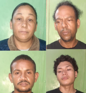 Female Police officer among four charged in string of armed robberies across Cayo