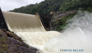 Chalillo, Mollejon, and Vaca dams spilling; water levels slowly declining