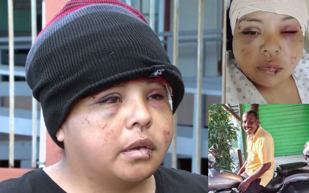 San Pedro woman flees abusive ex-husband, jumps into sea to survive