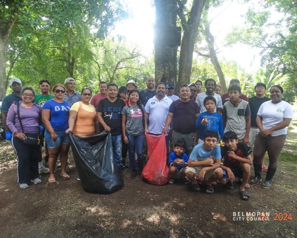 Belmopan unites for environmental health and wellness cleanup day