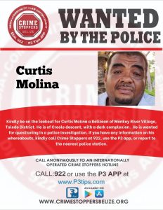 Police intensify search for Curtis Molina in Monkey River family murders