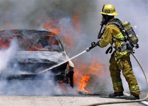 Charred Ford Fusion found on Rural Belize Road; Cause of fire under investigation