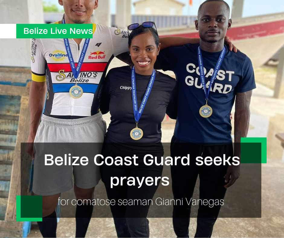 Belize Coast Guard seeks prayers for comatose seaman Gianni Vanegas