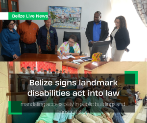 Belize signs landmark disabilities act into law