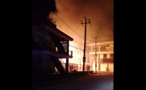 Early morning fire damages Queen Street Baptist School and church in Belize City