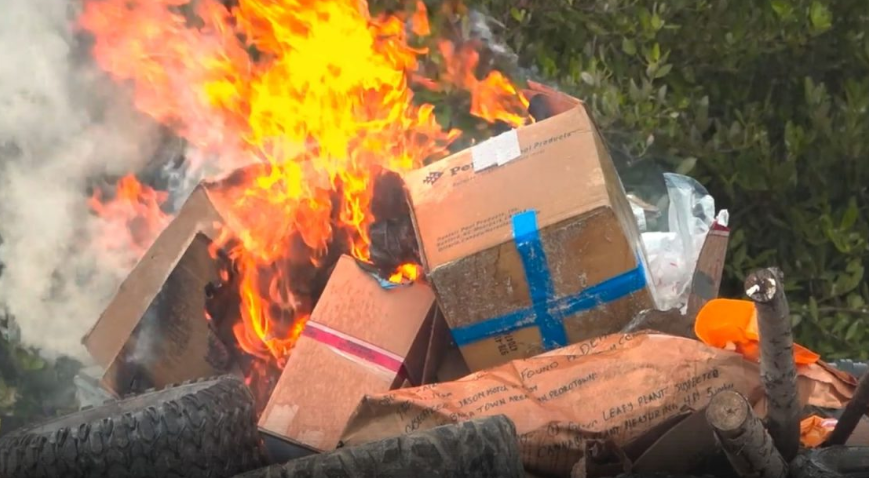 Police incinerate over 30 kilograms of seized drugs in major operation