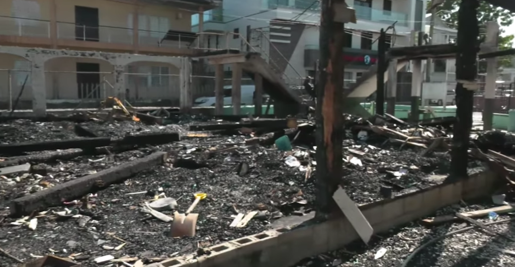 Historic Belize City church needs $2.2M for reconstruction after fire