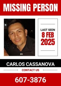 San Pedro man reported missing – Family seeks public’s help