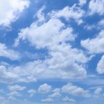 Warm and mostly sunny day ahead, with showers favouring the south