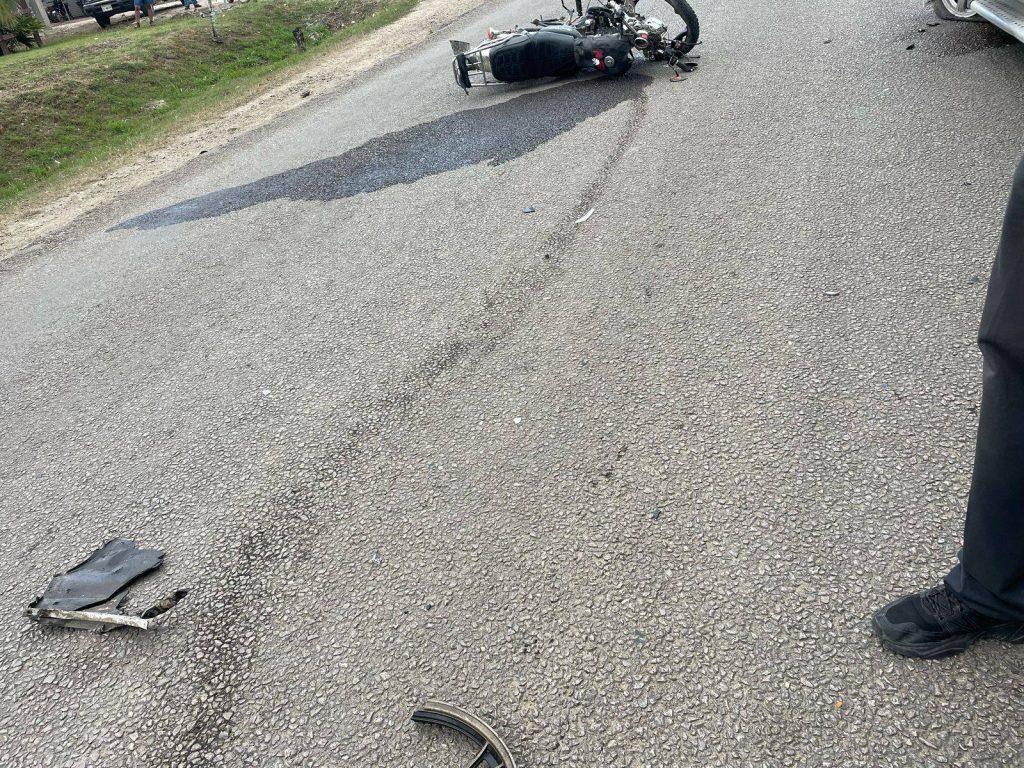Deadly road accident in PG: Motorcyclist dies in collision