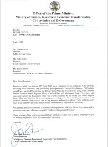 Government of Belize addresses union concerns in open letter to union leaders
