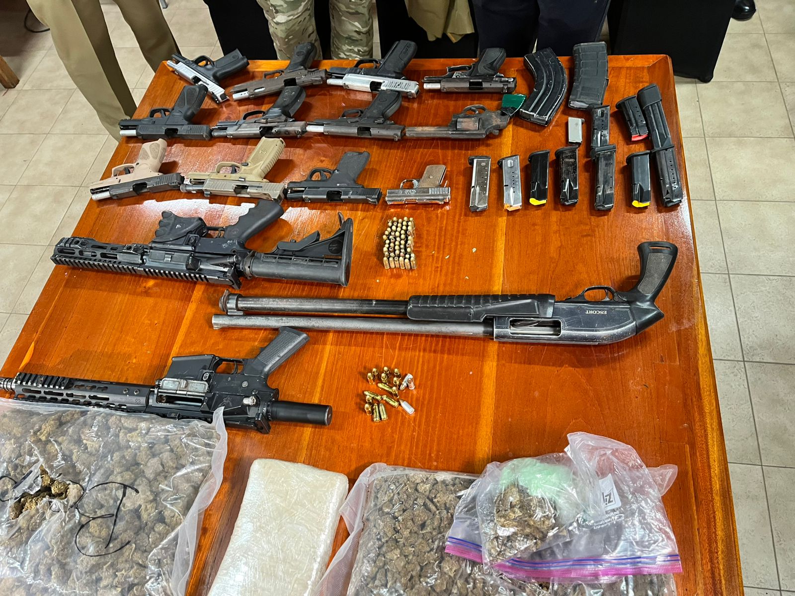 Police seize guns and drugs under State of Emergency