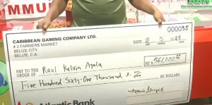 Belizean resident wins $561,000 Fantasy 5 Jackpot