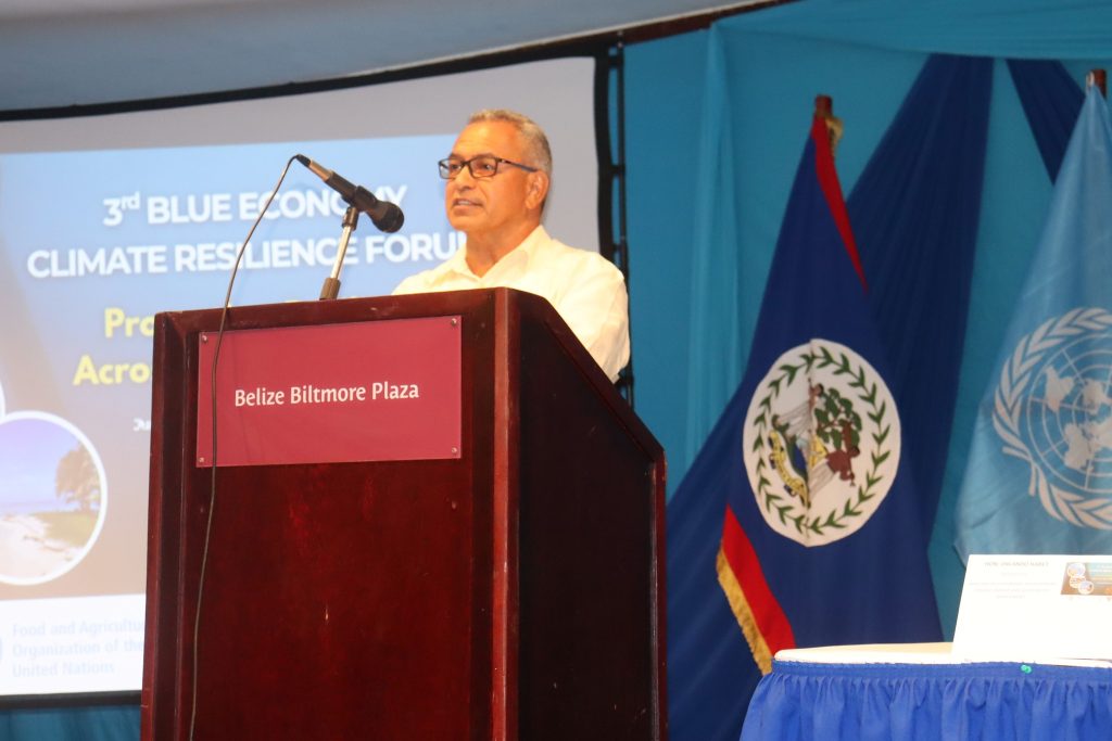 Belize pushes forward with climate action at 3rd Blue Economy resilience forum