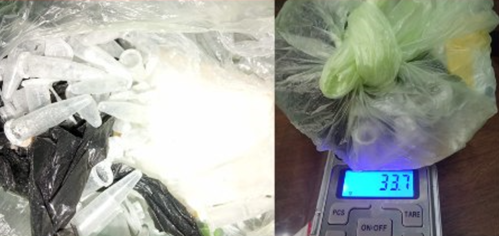 Traffic accident leads to drug discovery near Mopan Gas