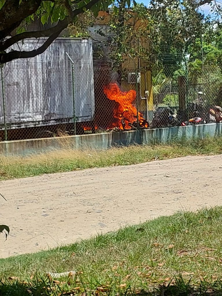 BREAKING: Fire Reported at Independence Police Station
