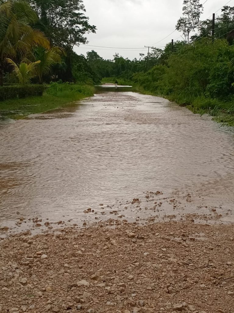 Flooding reported in Santa Ana Village, Toledo
