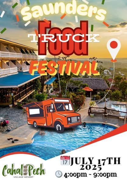 Saunders Food Truck Festival takes over Cahal Pech Village Resort this Thursday