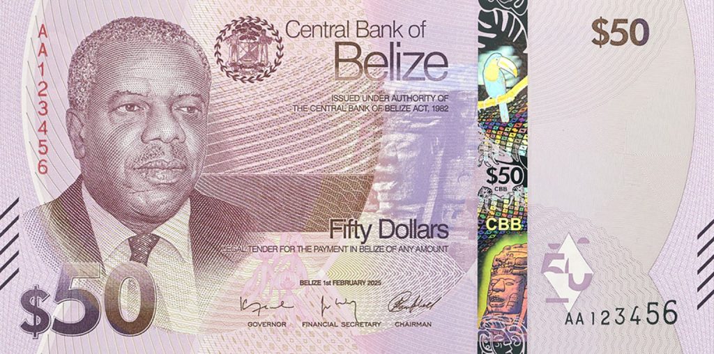 New Belize banknotes officially launch on August 4, 2025