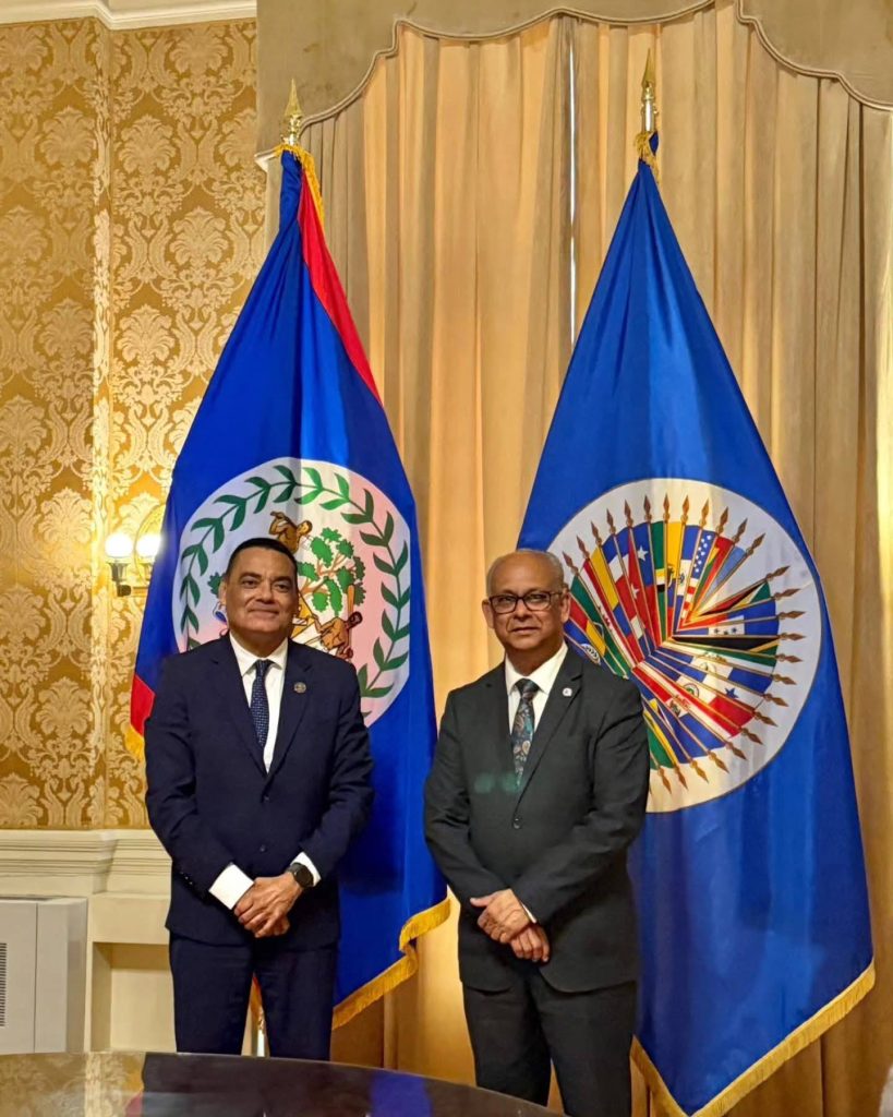 OAS Secretary General Albert Ramdin arrives in Belize for diplomatic week