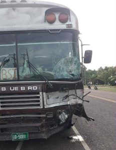 Bus driver served with NIP following deadly road collision