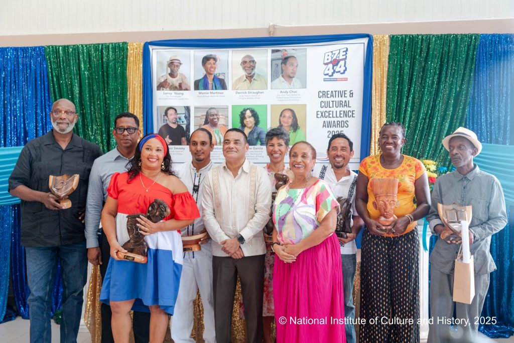 Eight Belizean artists honored at national creative awards