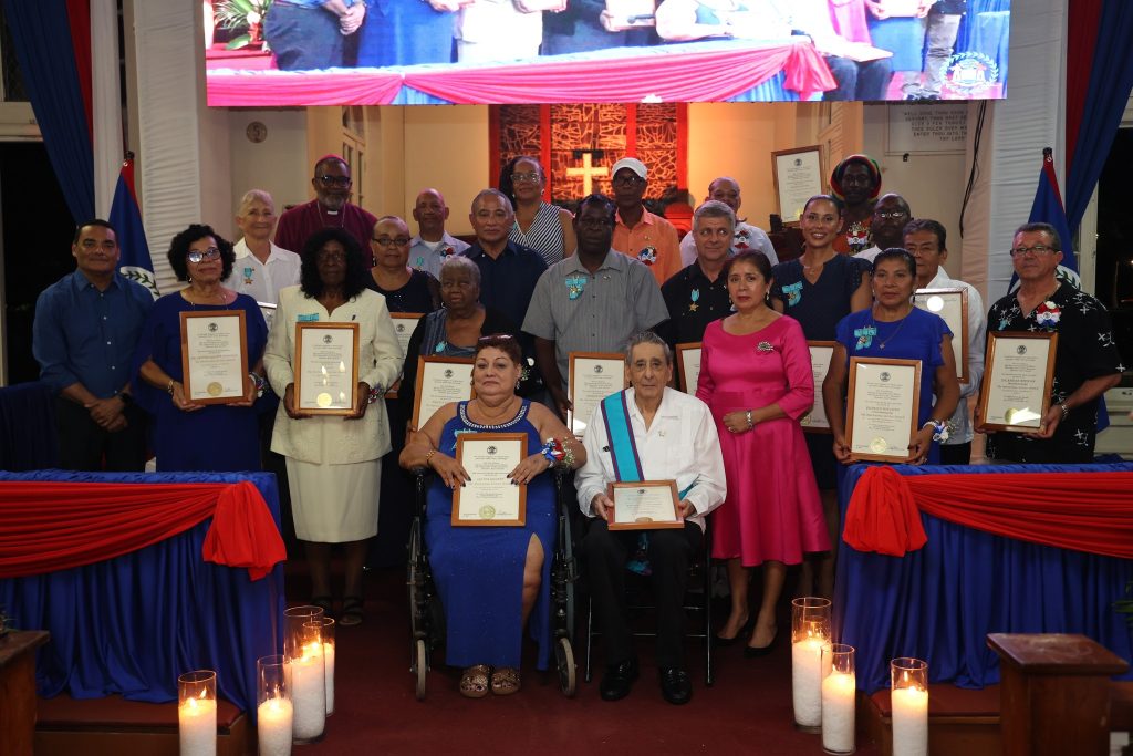 19 patriots honored at tribute to Belizean patriots ceremony