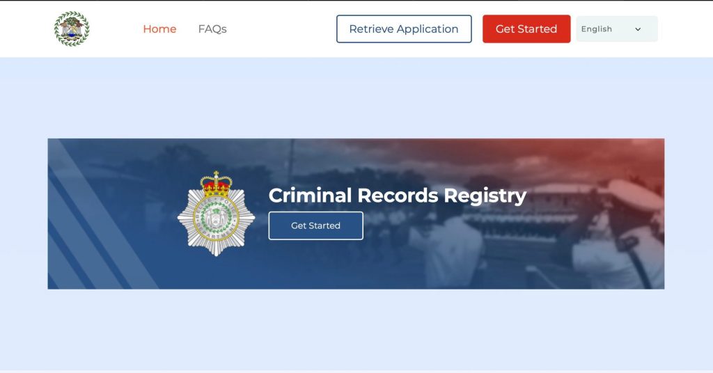 Belize rolls out online Police record application system