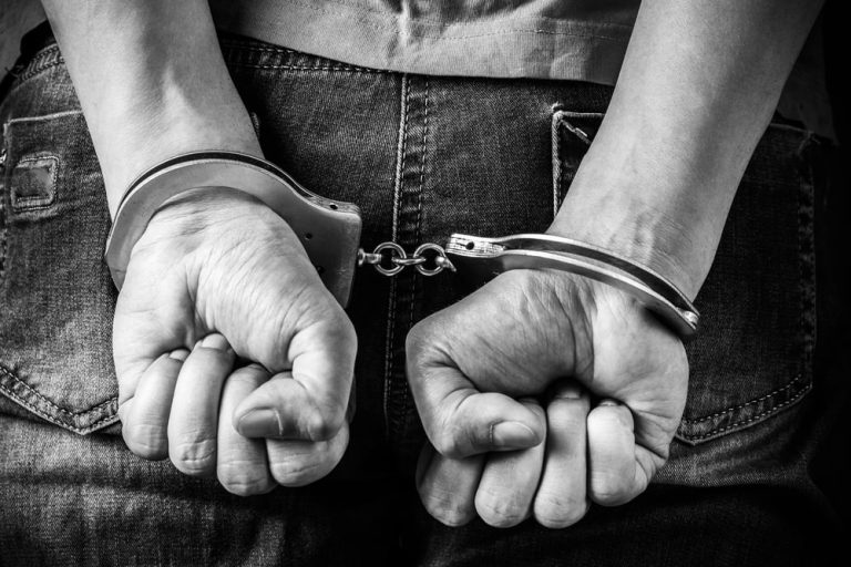 arrested