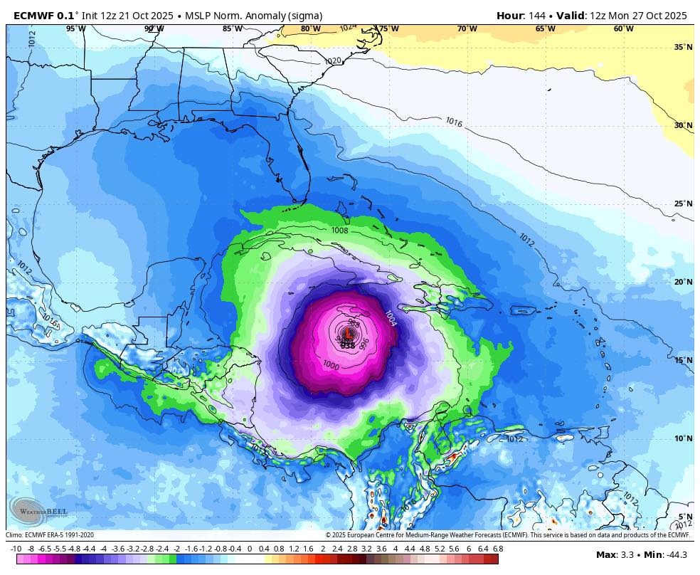 Meteorologist warns potential major hurricane could form near Belize next week