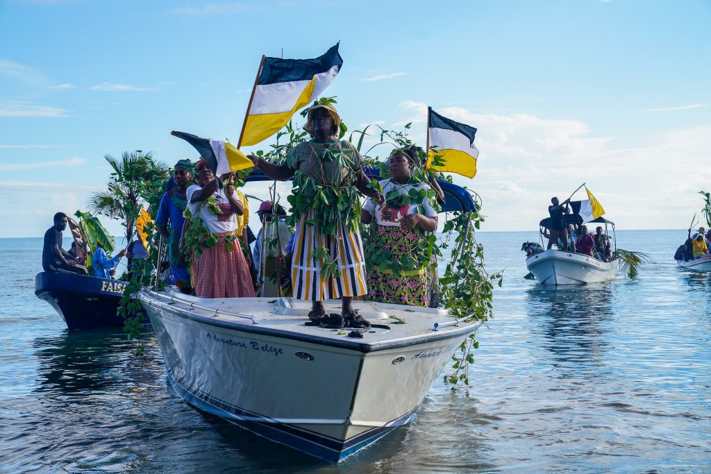Fair weather prevails across Belize as Garifuna Settlement Day is celebrated today