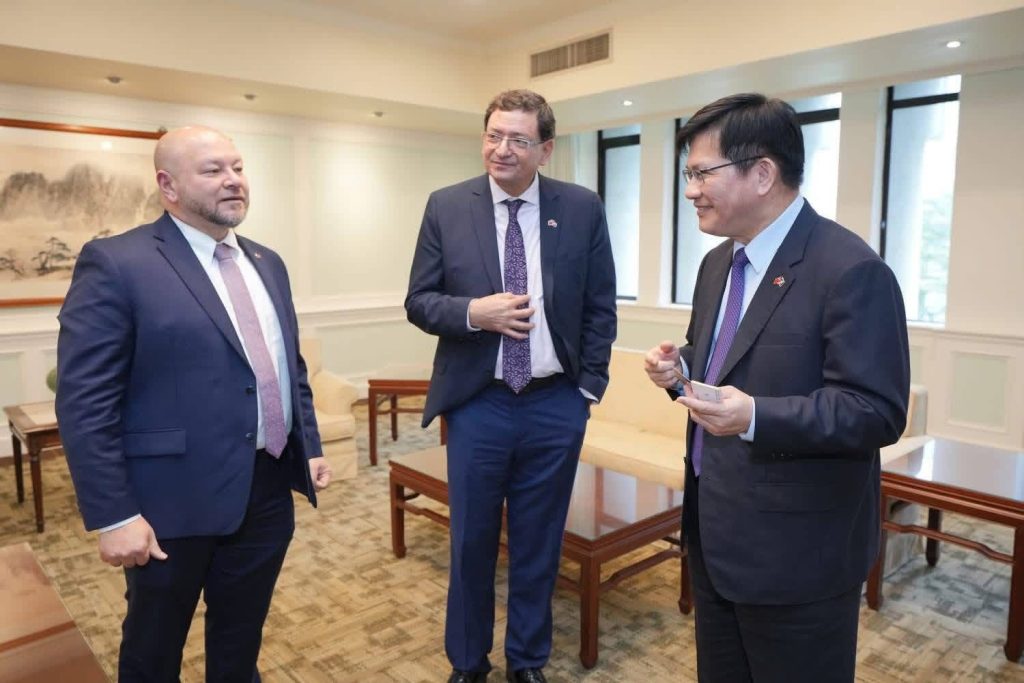 Taiwan welcomes Belize Ministers Louis Zabaneh and Michel Chebat