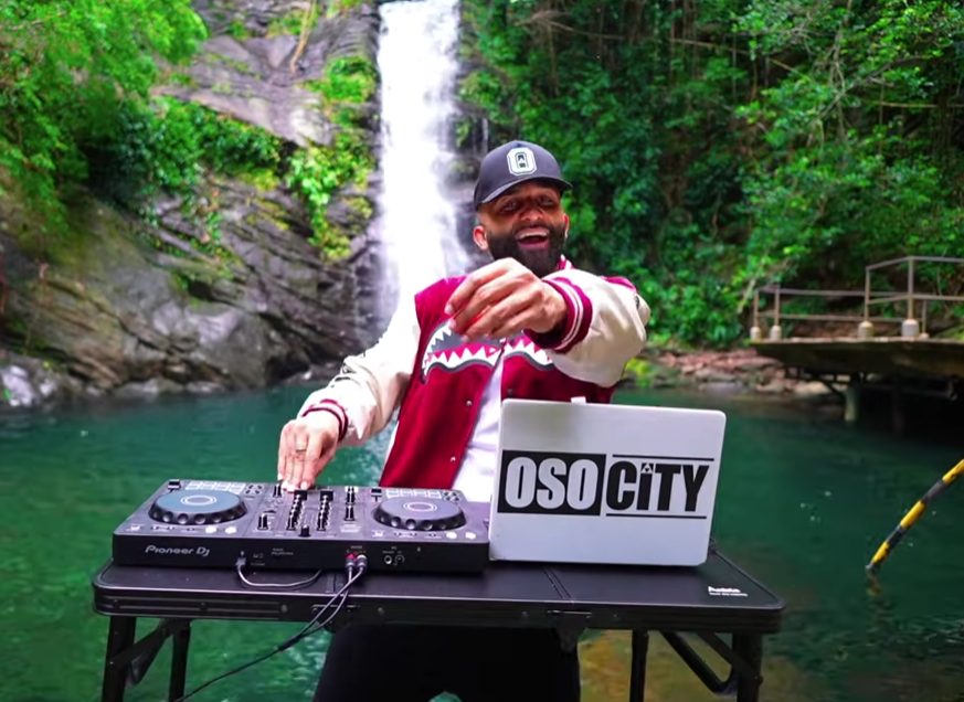 International DJ Osocity Features Belize’s Maya King Waterfalls in New Dancehall Mix