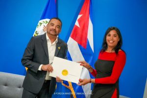 Belize–Cuba relations strengthened as new ambassador presents credentials