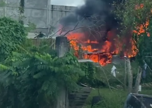 House destroyed in Trial Farm fire, storage containers also damaged