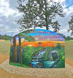 Douglas D’Silva Forest Station welcomes visitors with new sign