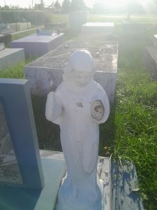 Family calls for respect and investigation after cemetery vandalism