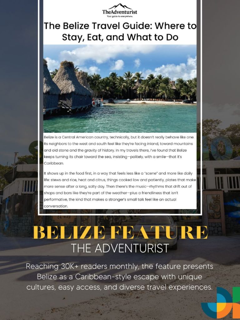Belize gains global exposure in new feature