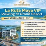 Belizeans react to VIP prices for La Ruta Maya viewing