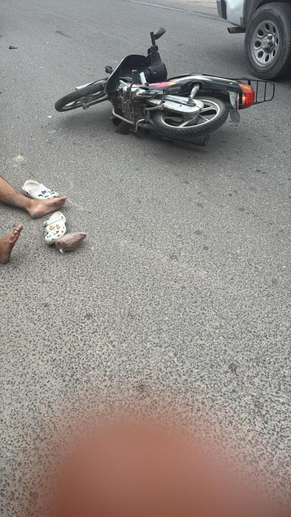 Two motorcycles collide on San Antonio Road following an improper turn