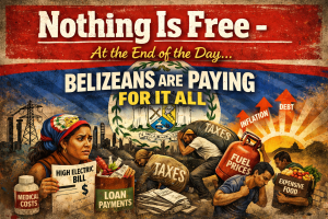 Nothing Is Free, Belizeans Are Paying for It All