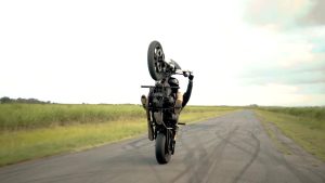 Teen biker caught doing wheelie in Orange Walk