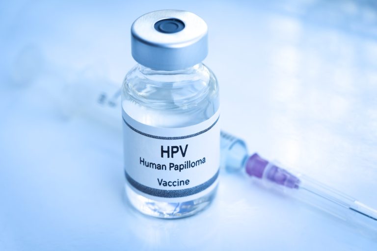 Hpv,Vaccine,In,A,Vial,,Immunization,And,Treatment,Of,Infection,