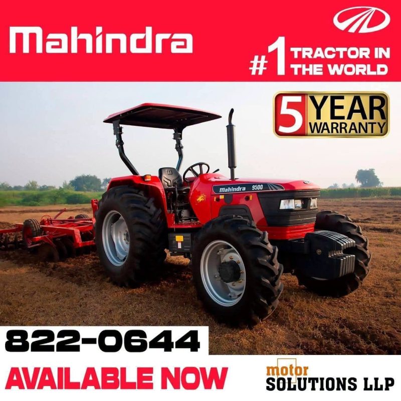 Power up your work with a Mahindra tractor from Motor Solutions LLP