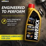 Keep your engine running smooth with Maverick Gold 5W 30