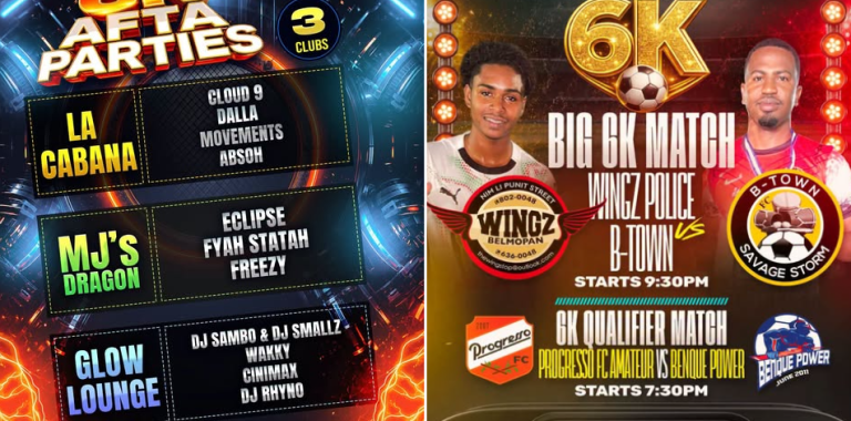 One night, two matches, three afta parties: Belmopan's 6K Friday is loaded